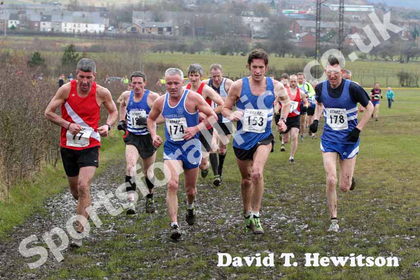 David Lockett (Salford Harriers) 45-49, 174 Britan Rushworth (Sunderland) 153 Neil Wilkinson 40-44 and 178 Terry Wall (both Morpeth) 40-44 BMAF Cross Country, Herrington, Sunderland.